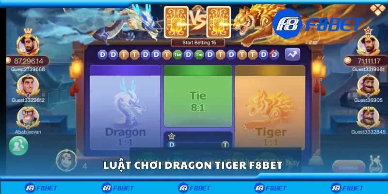 Luật chơi dragon tiger f8bet 