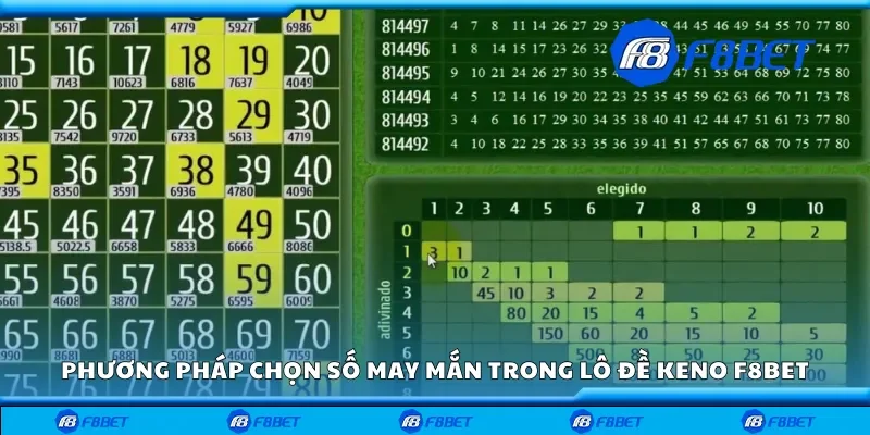 Phương pháp chọn số may mắn trong lô đề keno F8bet